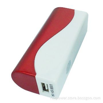 Power Bank with 5V DC Output and 2,600mAh Capacity, Can Charge for iPhone and iPad